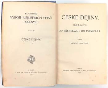 Václav Novotný: České dějiny
