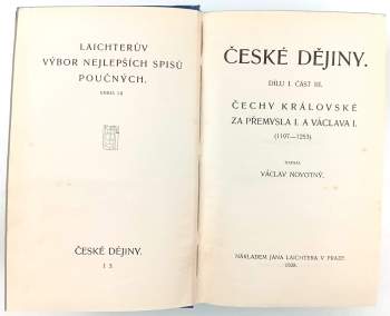 Václav Novotný: České dějiny