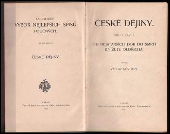 Václav Novotný: České dějiny