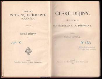 Václav Novotný: České dějiny