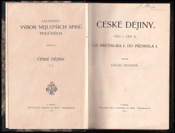 Václav Novotný: České dějiny