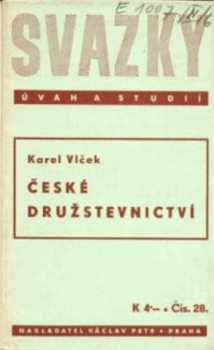 Karel Vlček: České družstevnictví