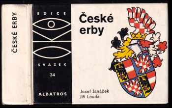 České erby : pro děti od 9 let - Josef Janáček, Jiří Louda (1988, Albatros) - ID: 808148