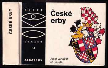 České erby : pro děti od 9 let - Josef Janáček, Jiří Louda (1988, Albatros) - ID: 763831