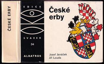 České erby : pro děti od 9 let - Josef Janáček, Jiří Louda (1988, Albatros) - ID: 784133