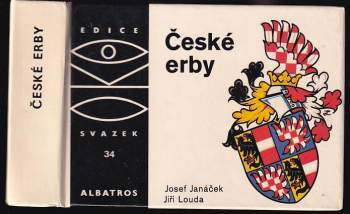 České erby : pro děti od 9 let - Josef Janáček, Jiří Louda (1988, Albatros) - ID: 784336