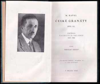 Miroslav Havel: České granáty