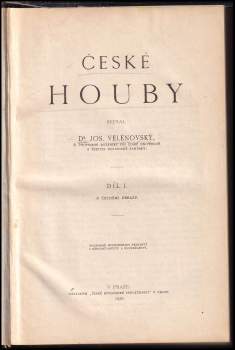 Josef Velenovský: České houby
