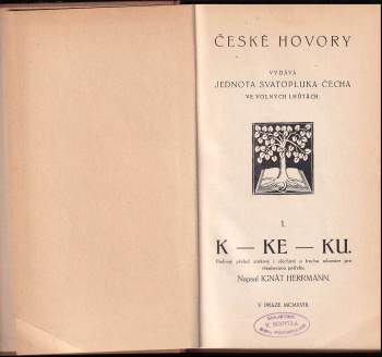 Ignát Herrmann: České hovory