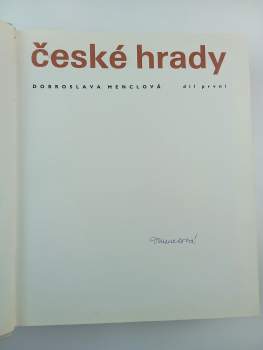 Dobroslava Menclová: České hrady