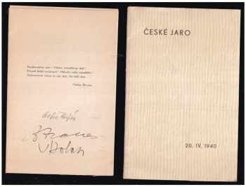 České jaro