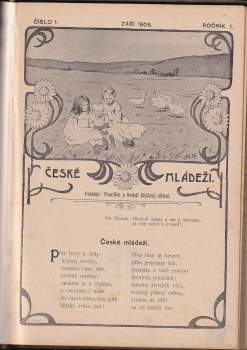 Rudolf Elias: České mládeži, KOMPLETNÍ ROČNÍK I.