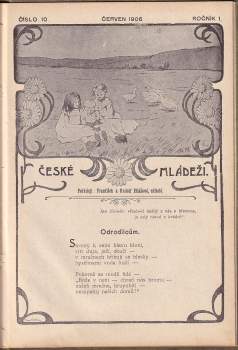 Rudolf Elias: České mládeži, KOMPLETNÍ ROČNÍK I.