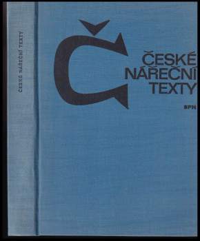 České nářeční texty