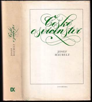 Josef Haubelt: České osvícenství