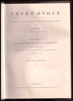 Jan Říha: České ovoce