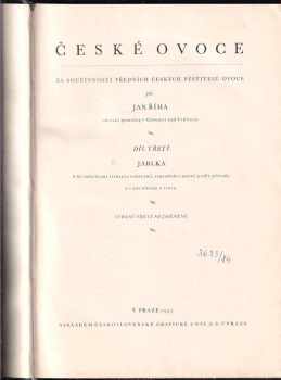 Jan Říha: České ovoce