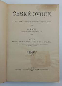 Jan Říha: České ovoce