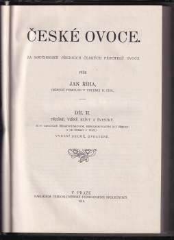 Jan Říha: České ovoce