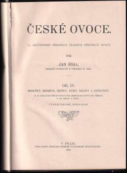 Jan Říha: České ovoce