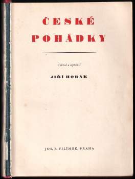 Jiří Horák: České pohádky