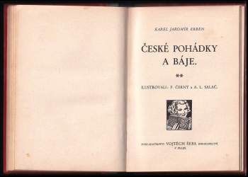 České pohádky a báje - 1. a 2. díl