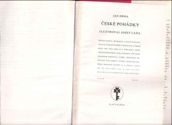 Jan Drda: České pohádky