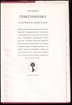 Jan Drda: České pohádky