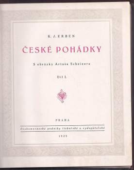 Karel Jaromír Erben: České pohádky