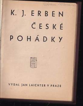 Karel Jaromír Erben: České pohádky