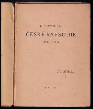 Ladislav Narcis Zvěřina: České rapsodie