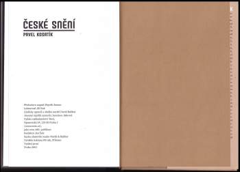 Pavel Kosatík: České snění