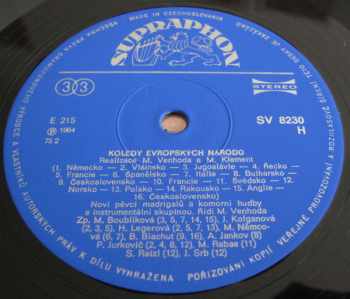 Miroslav Venhoda: České Vánoční Koledy / Koledy Evropských Národů