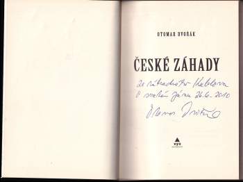 Otomar Dvořák: České záhady