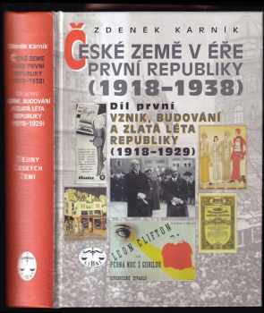 České země v éře První republiky (1918-1938)