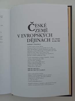 Pavel Bělina: České země v evropských dějinách