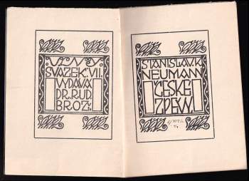 Stanislav Kostka Neumann: České zpěvy