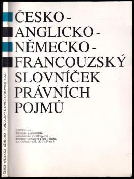 Česko-anglicko-německo-francouzský slovníček právních pojmů