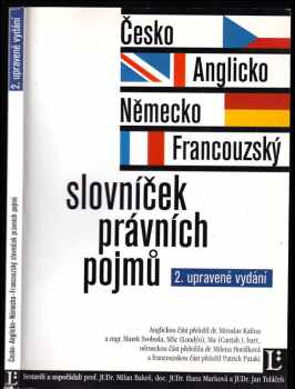 Česko-anglicko-německo-francouzský slovníček právních pojmů