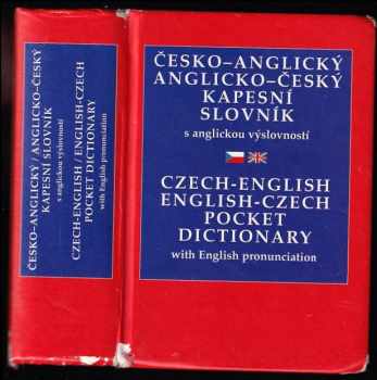 Česko-anglický, anglicko-český kapesní slovník s anglickou výslovností : Czech-English, English-Czech pocket dictionary with English pronunciation - Věra Hegerová (2005, Levné knihy KMa) - ID: 497903