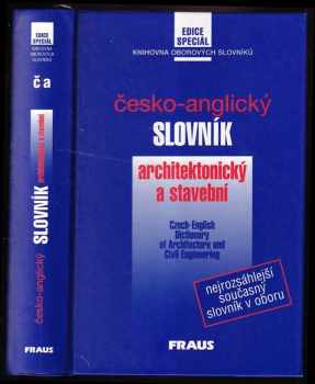 Milan Hanák: Česko-anglický architektonický a stavební slovník