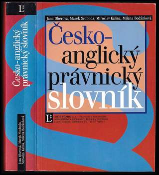 Česko-anglický právnický slovník