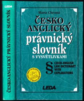 Česko-anglický právnický slovník