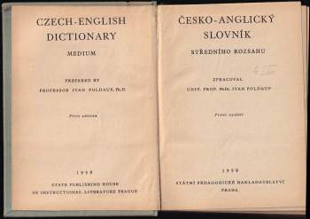 Česko-anglický slovník