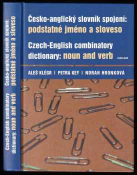 Norah Hronková: Česko-anglický slovník spojení: podstatné jméno a sloveso