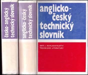 Zdeněk Bažant: Anglicko-český technický slovník