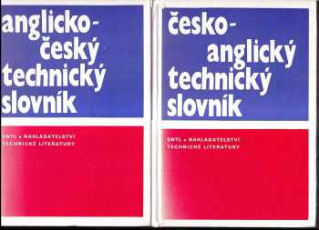 Zdeněk Bažant: Česko-anglický technický slovník / Anglicko-český technický slovník (2 SVAZKY)