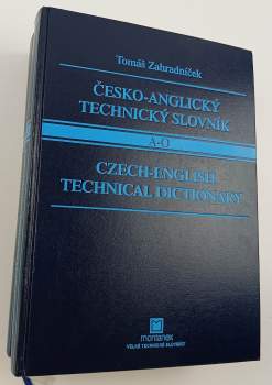 Tomáš Zahradníček: Česko-anglický technický slovník