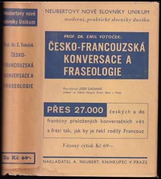 Česko-francouzská konversace a fraseologie