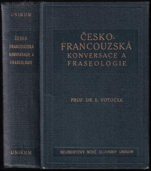 Česko-francouzská konversace a fraseologie